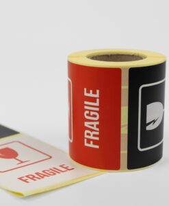 "Fragile" matrica - TEKERCSBEN 200 db