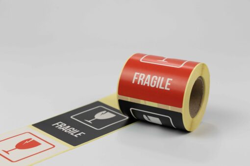 "Fragile" matrica - TEKERCSBEN 200 db - Image 2
