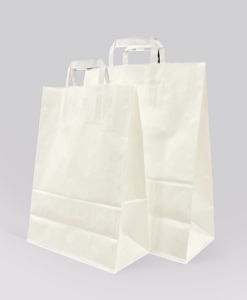 Papírtáska 320x160x390 mm méretben - FEHÉR | 250 db