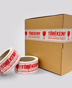 Ragasztószalag TÖRÉKENY felirattal